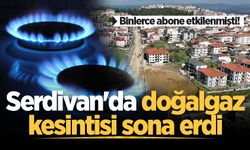 Binlerce abone etkilenmişti! Serdivan'da doğalgaz kesintisi sona erdi