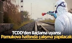 TCDD'den ilaçlama uyarısı: Pamukova hattında çalışma yapılacak