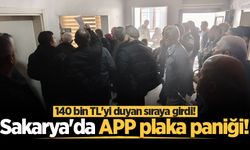 Sakarya’da APP plaka paniği: Şoförler odalarında uzun kuyruklar oluştu