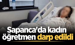 Sapanca'da kadın öğretmen darp edildi