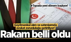 Tapuda avukat zorunluluğunda rakam belli oldu