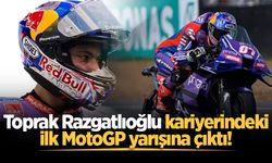 Toprak Razgatlıoğlu kariyerindeki ilk MotoGP yarışına çıktı!