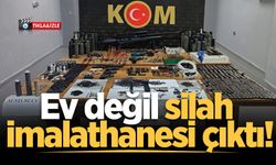 Ev değil silah imalathanesi çıktı!