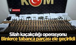 Sakarya'da silah kaçakçılığı operasyonu: Binlerce tabanca parçası ele geçirildi