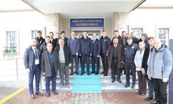 Hendek'te protokol bayramlaştı