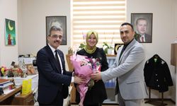 Başkan Dinç 8 Mart Dünya Kadınlar Günü'nde çalışma arkadaşlarını unutmadı