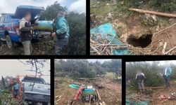 Define için 35 metre tünel kazmışlar