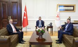 Başkan Alemdar ve Ali İhsan Yavuz’dan İçişleri Bakanı Mustafa Çiftçi’ye ziyaret