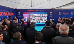 AK Parti Sakarya teşkilatı Cumhurbaşkanı Erdoğan ile bayramlaştı