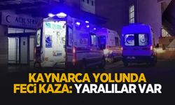 Minibüs takla attı: Yaralılar var