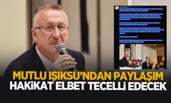 Mutlu Işıksu'dan dikkat çeken paylaşım