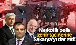 Narkotik polis zehir tacirlerine Sakarya'yı dar etti!