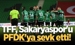 Sakaryaspor, Adana Demirspor maçı sonrası PFDK'ya sevk edildi