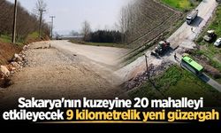 Sakarya'nın kuzeyine 20 mahalleyi etkileyecek 9 kilometrelik yeni güzergah