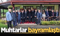 Sakarya’da muhtarlar bayramlaştı