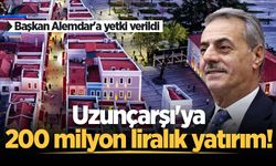 Uzunçarşı'ya 200 milyon liralık yatırım!