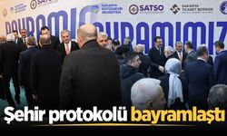 Sakarya'da il protokolü bayramlaştı