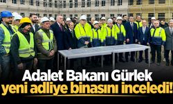 Adalet Bakanı Gürlek Sakarya'da yapımı devam eden yeni adliye binasını inceledi