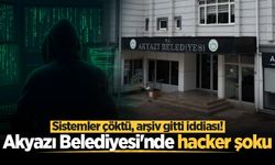 Akyazı Belediyesi'nde sistemler çöktü, arşiv gitti iddiası!