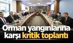 Sakarya'da orman yangınlarına karşı kritik toplantı: Önlemler masaya yatırıldı
