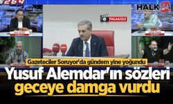 Gazeteciler Soruyor'da gündem yine yoğundu: Yusuf Alemdar'ın sözleri geceye damga vurdu