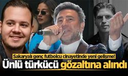 Sakaryalı genç futbolcu cinayetinde yeni gelişme! Ünlü türkücü gözaltına alındı