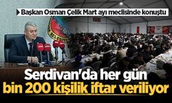 Başkan Osman Çelik: “Ramazan’da her gün bin 200’ün üzerinde vatandaşımıza iftar veriyoruz”