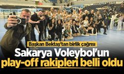 Sakarya Voleybol'un play-off rakipleri belli oldu! Başkan Bektaş'tan birlik çağrısı