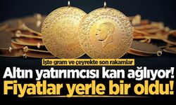 Altın fiyatları tepetaklak! Düşüş durdurulamıyor