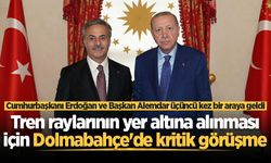 Tren raylarının yer altına alınması için Dolmabahçe'de kritik görüşme