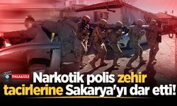 Narkotik polis zehir tacirlerine Sakarya'yı dar etti!