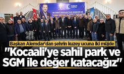 Başkan Alemdar'dan şehrin kuzey ucuna iki müjde: "Kocaali'ye sahil park ve SGM ile değer katacağız"