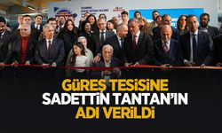 Spor tesisine Sadettin Tantan'ın adı verildi