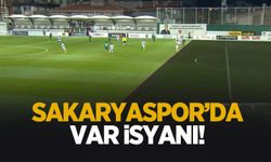 Sakaryaspor'da VAR tepkisi
