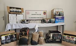 İki ilçede kaçak tütün operasyonu: Binlerce makaron ve yüzlerce kilo tütün ele geçirildi