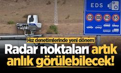 İçişleri Bakanlığı'ndan yeni uygulama: Radar ve trafik denetim noktaları artık anlık görülebilecek!