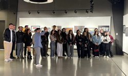 Derslerini fotoğraf sergisinde işlediler