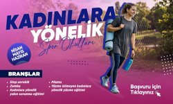 Kadınlara yönelik spor okullarında kayıtlar başladı