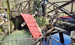 Sapanca’da asma köprü çöktü: 2 yaralı