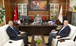 SATSO başkanlarından İl Müdürü Kuyumcu’ya ziyaret