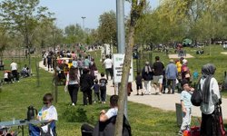 Gölya Tabiat Parkı'nda hafta sonu yoğunluğu: 15 binden fazla ziyaretçi ağırlandı