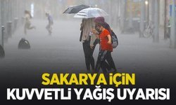 Kuvvetli yağış uyarısı yapıldı