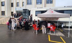 Çökekler Mahallesi’nde kan bağışı seferberliğine yoğun ilgi