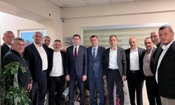 SESOB başkan adayı Özkan'dan Otobüsçülere ziyaret