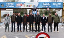 Serdivan’ın vizyon Pprojeleri konuk başkanı ağırladı