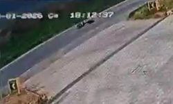 Bilecik'te kontrolden çıkan motosiklet devrildi, sürücüsü yaralandı