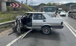 Bilecik-Sakarya karayolunda zincirleme kaza: 4 yaralı