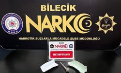 Bilecik'te uyuşturucu çıkan araca 249 bin TL ceza