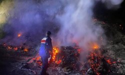 Bilecik’te otluk alanda çıkan yangın korkuttu