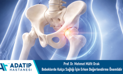 Prof. Dr. Mehmet Müfit Orak: Bebeklerde kalça sağlığı için erken değerlendirme önemlidir